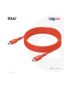 Club 3D CAC-1573 kabel USB 2 m USB4 Gen 2x2 USB C Czerwony - nr 39