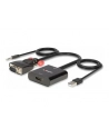 Lindy 38284 adapter kablowy VGA (D-Sub) + 3.5mm HDMI + USB Czarny - nr 13