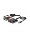 Lindy 38284 adapter kablowy VGA (D-Sub) + 3.5mm HDMI + USB Czarny - nr 20