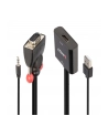 Lindy 38284 adapter kablowy VGA (D-Sub) + 3.5mm HDMI + USB Czarny - nr 21