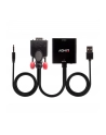 Lindy 38284 adapter kablowy VGA (D-Sub) + 3.5mm HDMI + USB Czarny - nr 22