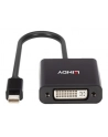 Lindy 41736 zmieniacz płci / kabli Mini DisplayPort DVI-D Czarny - nr 6