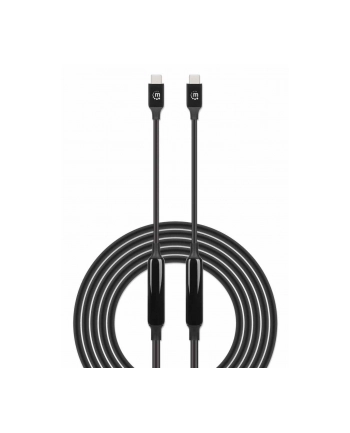 Manhattan 355971 kabel USB 5 m USB 3.2 Gen 2 (3.1 Gen 2) USB C Czarny