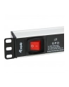Equip 333309 rozdzielacz zasilania PDU 7 x gniazdo sieciowe 1U Czarny, Srebrny - nr 19