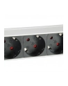 Equip 333309 rozdzielacz zasilania PDU 7 x gniazdo sieciowe 1U Czarny, Srebrny - nr 20