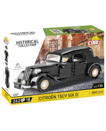 COBI 2267 Historical Collection WWII Citroen 15CV SIX D 262 klocki