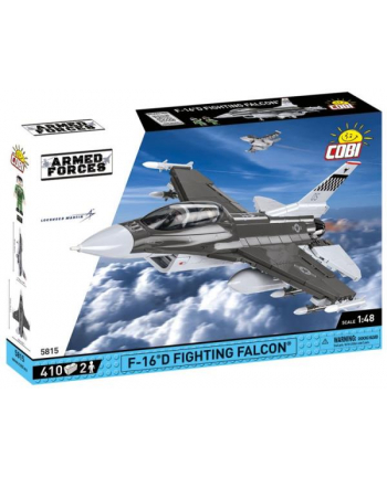 COBI 5815 Armed Forces Samolot F-16D Fighting Falcon 410 klocków