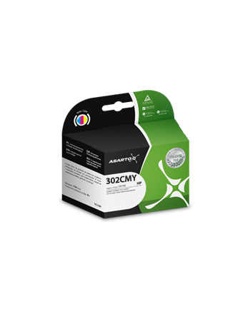 Asarto tusz do HP 302CMYXL | F6U67AE | 330 str. | color (AS-H302CMYXL)