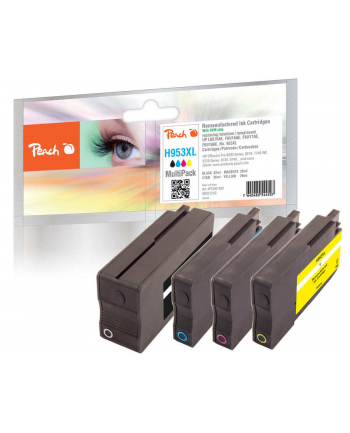 Peach PI300-932 nabój z tuszem 4 szt. Zamiennik Wysoka (XL) wydajność Czarny, Cyjan, Purpurowy, Żółty