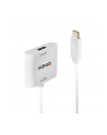 Lindy 43339 adapter kablowy 0,1 m USB Type-C HDMI Biały - nr 7
