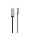 Manhattan 153607 adapter kablowy 2 m HDMI Typu A (Standard) USB Type-C Czarny, Srebrny - nr 19