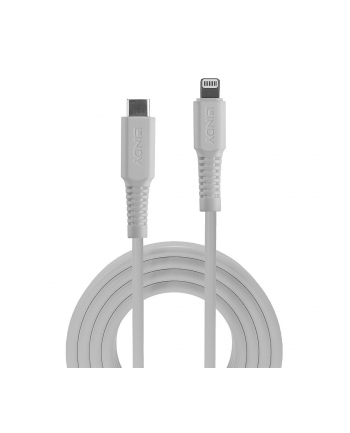 Lindy 31315 kabel Lightning 0,5 m Biały