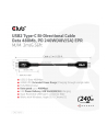 Club 3D CAC-1573 kabel USB 2 m USB4 Gen 2x2 USB C Czerwony - nr 1