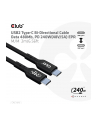 Club 3D CAC-1573 kabel USB 2 m USB4 Gen 2x2 USB C Czerwony - nr 2