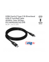 Club 3D CAC-1575 kabel USB 2 m USB4 Gen 2x2 USB C Czarny - nr 13