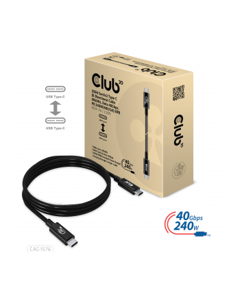 Club 3D CAC-1576 kabel USB 1 m USB4 Gen 2x2 USB C