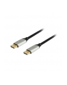 Equip 119261 kabel DisplayPort 1 m Aluminium, Czarny - nr 10
