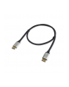 Equip 119261 kabel DisplayPort 1 m Aluminium, Czarny - nr 11