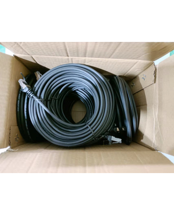 Equip 635590 kabel sieciowy Czarny 1 m Cat6 S/FTP (S-STP)