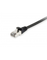 Equip 635593 kabel sieciowy Czarny 0,25 m Cat6 S/FTP (S-STP) - nr 1