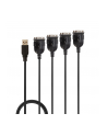 Lindy 42675 kabel równoległy Czarny 0,94 m USB Typu-A DB-9 - nr 2