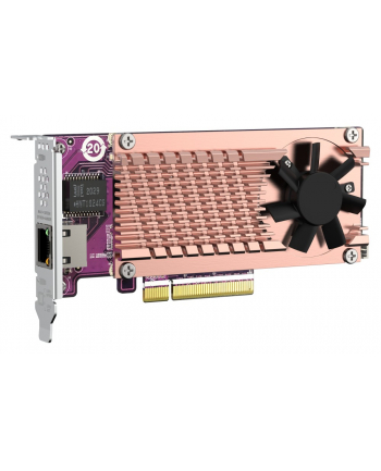 Qnap QM2-2P10G1TB QM2 CARD adapter Wewnętrzny PCIe