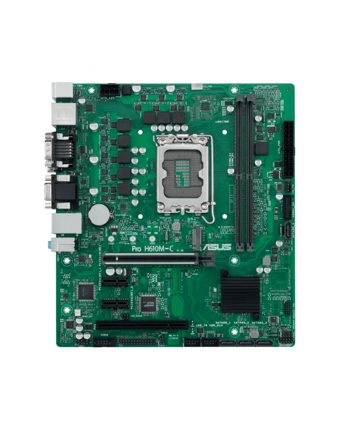 ASUS 90MB1AT0-M0EAYC Pro H610M-C-CSM Intel H610 LGA 1700 micro ATX główny
