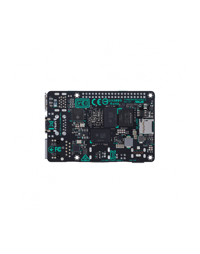 ASUS 90ME01N0-M0EAY0 TINKER BOARD 2 zestaw uruchomieniowy 1,5 Mhz RK3399 główny