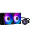 MSI 306-7ZW1D21-813 MAG CORELIQUID 280R V2 system chłodzenia komputerów Obudowa komputera Chlodnica/wentylator 14 cm Czarny - nr 14