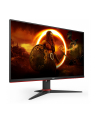 AOC 24G2SPAE G2 /BK LED display 60,5 cm (23.8') 1920 x 1080 px Full HD Czarny, Czerwony - nr 28