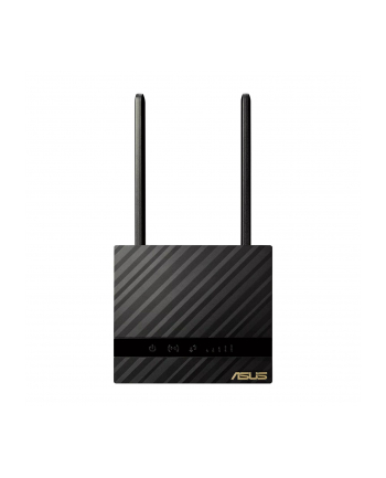 ASUS 90IG07E0-MO3H00 router bezprzewodowy Gigabit Ethernet Jedna częstotliwości (2,4 GHz) 3G 4G Czarny