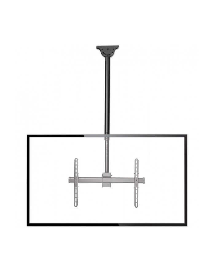 Manhattan 462204 uchwyt do telewizorów 177,8 cm (70') Czarny główny