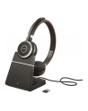 Jabra 6599-833-499 Evolve 65 Zestaw słuchawkowy Przewodowy i Bezprzewodowy Opaska na głowę Połączenia/muzyka USB Typu-A Bluetooth Podstawka do ładowania Czarny - nr 11