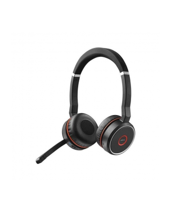 Jabra 7599-842-109 Evolve 75 Zestaw słuchawkowy Przewodowy i Bezprzewodowy Opaska na głowę Połączenia/muzyka Bluetooth Czarny