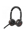 Jabra 7599-842-109 Evolve 75 Zestaw słuchawkowy Przewodowy i Bezprzewodowy Opaska na głowę Połączenia/muzyka Bluetooth Czarny - nr 25