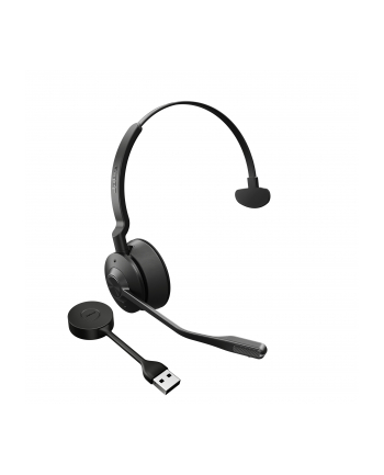 Jabra 9553-410-111 Engage 55 Zestaw słuchawkowy Bezprzewodowy Opaska na głowę Biuro/centrum telefoniczne Czarny, Tytan