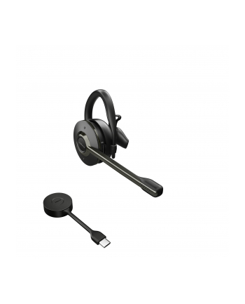 Jabra 9555-430-111 Engage 55 Zestaw słuchawkowy Bezprzewodowy Nauszny Biuro/centrum telefoniczne Czarny, Tytan