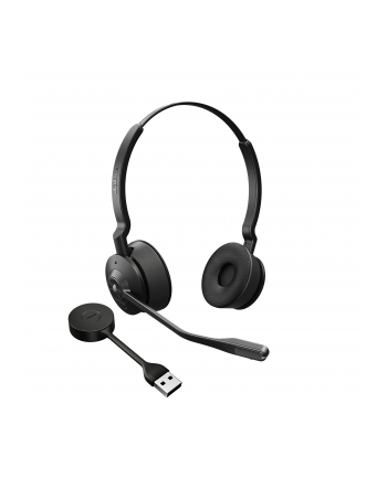 Jabra 9559-450-111 Engage 55 Zestaw słuchawkowy Bezprzewodowy Opaska na głowę Biuro/centrum telefoniczne Czarny, Tytan