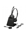 Jabra 9559-455-111 Engage 55 Zestaw słuchawkowy Bezprzewodowy Opaska na głowę Biuro/centrum telefoniczne Czarny, Tytan - nr 1