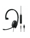 EPOS 1000900 | SENNHEISER ADAPT 135T USB II Zestaw słuchawkowy Przewodowa Opaska na głowę Biuro/centrum telefoniczne USB Typu-A Czarny - nr 4