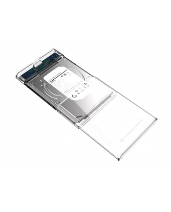 Conceptronic DANTE03T obudowa do dysków twardych Obudowa HDD/SSD Przezroczysty 2.5' nr 2