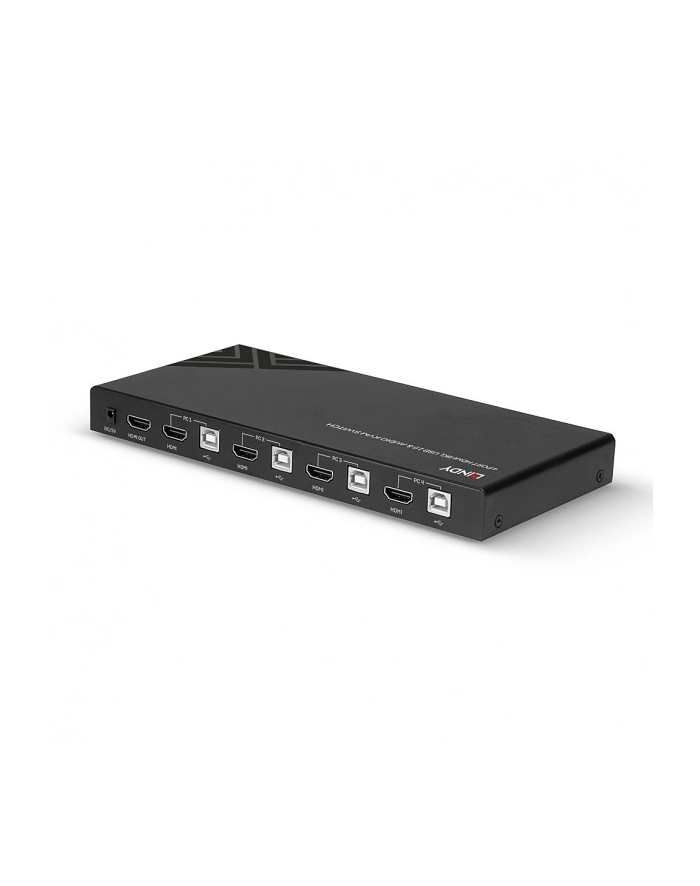 Lindy 32810 przełącznik KVM Czarny główny