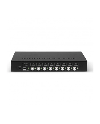 Lindy 39540 przełącznik KVM Możliwości montowania w stelażu Czarny