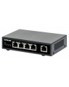 Intellinet 561839 łącza sieciowe Obsługa PoE Czarny - nr 29