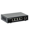 Intellinet 561839 łącza sieciowe Obsługa PoE Czarny - nr 2