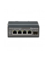 Level One IGP-0502 łącza sieciowe Nie zarządzany Gigabit Ethernet (10/100/1000) Obsługa PoE Czarny - nr 2