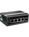 Level One IGP-0502 łącza sieciowe Nie zarządzany Gigabit Ethernet (10/100/1000) Obsługa PoE Czarny - nr 6