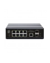 Level One IGP-1061 łącza sieciowe Zarządzany L2 Gigabit Ethernet (10/100/1000) Obsługa PoE Czarny - nr 4