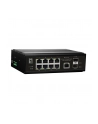 Level One IGP-1061 łącza sieciowe Zarządzany L2 Gigabit Ethernet (10/100/1000) Obsługa PoE Czarny - nr 5