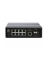 Level One IGP-1061 łącza sieciowe Zarządzany L2 Gigabit Ethernet (10/100/1000) Obsługa PoE Czarny - nr 8